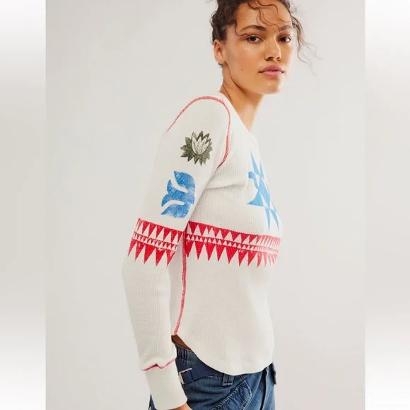 MOTHER Itty Bitty Goodie Thermal Tee - Picture 3 of 8